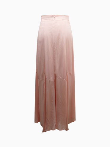 Trumpet Flare Skirt Summer Blush Lightweight Stylish Women's Skirt-1