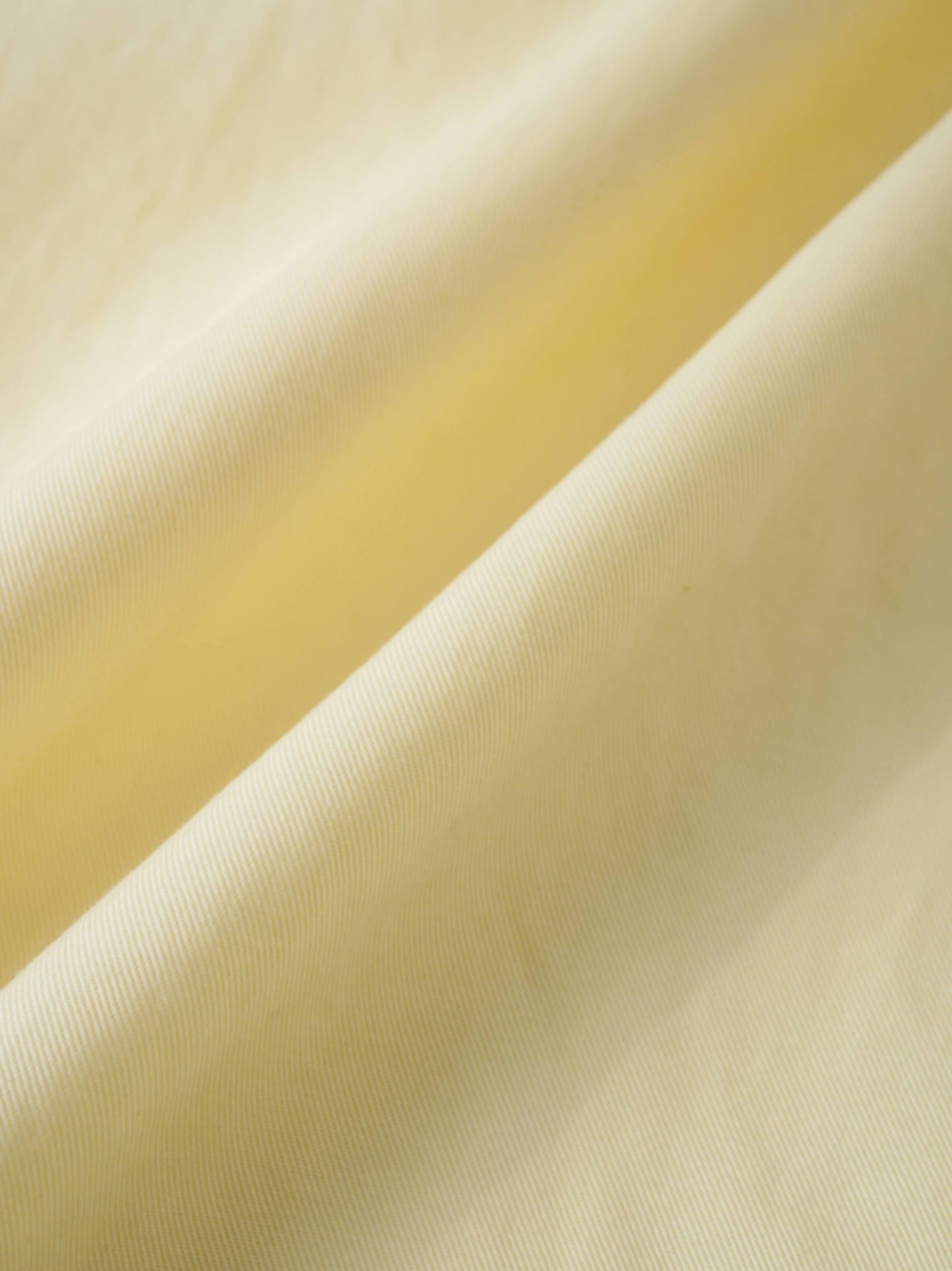 Tencel Yoke Button Down Skirt Butter Yellow Lightweight Casual Skirt-4