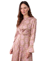 The Empress Dress Pink Elegant Silhouette Soft Fabric Date Night Dress