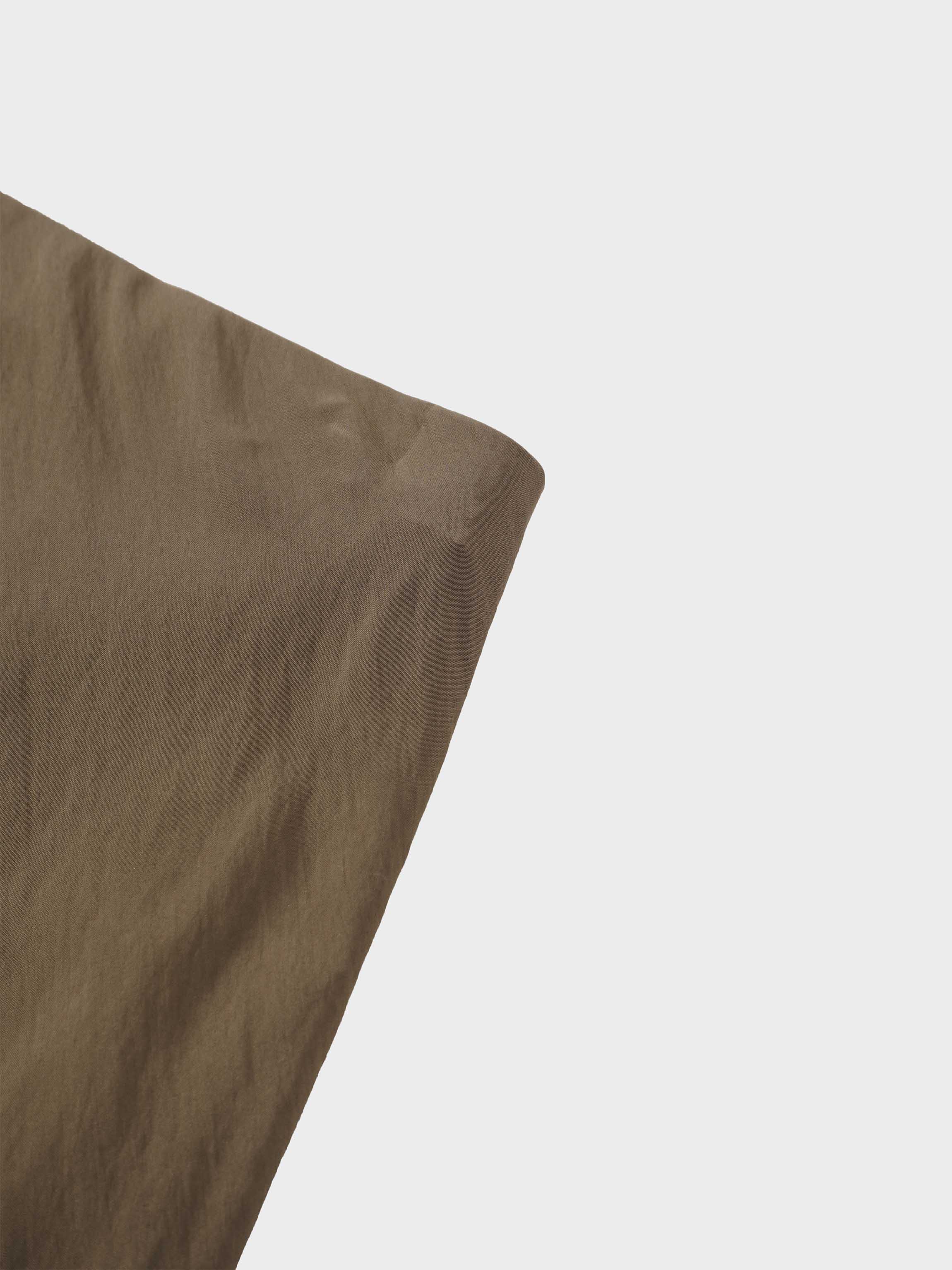 Brown 37-Inch Crinkle Skirt Lightweight Comfortable Stylish