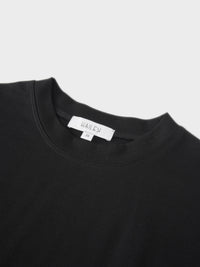 Black Side Tie T-Shirt Dress Casual Relaxed Fit New Arrival SS26-3