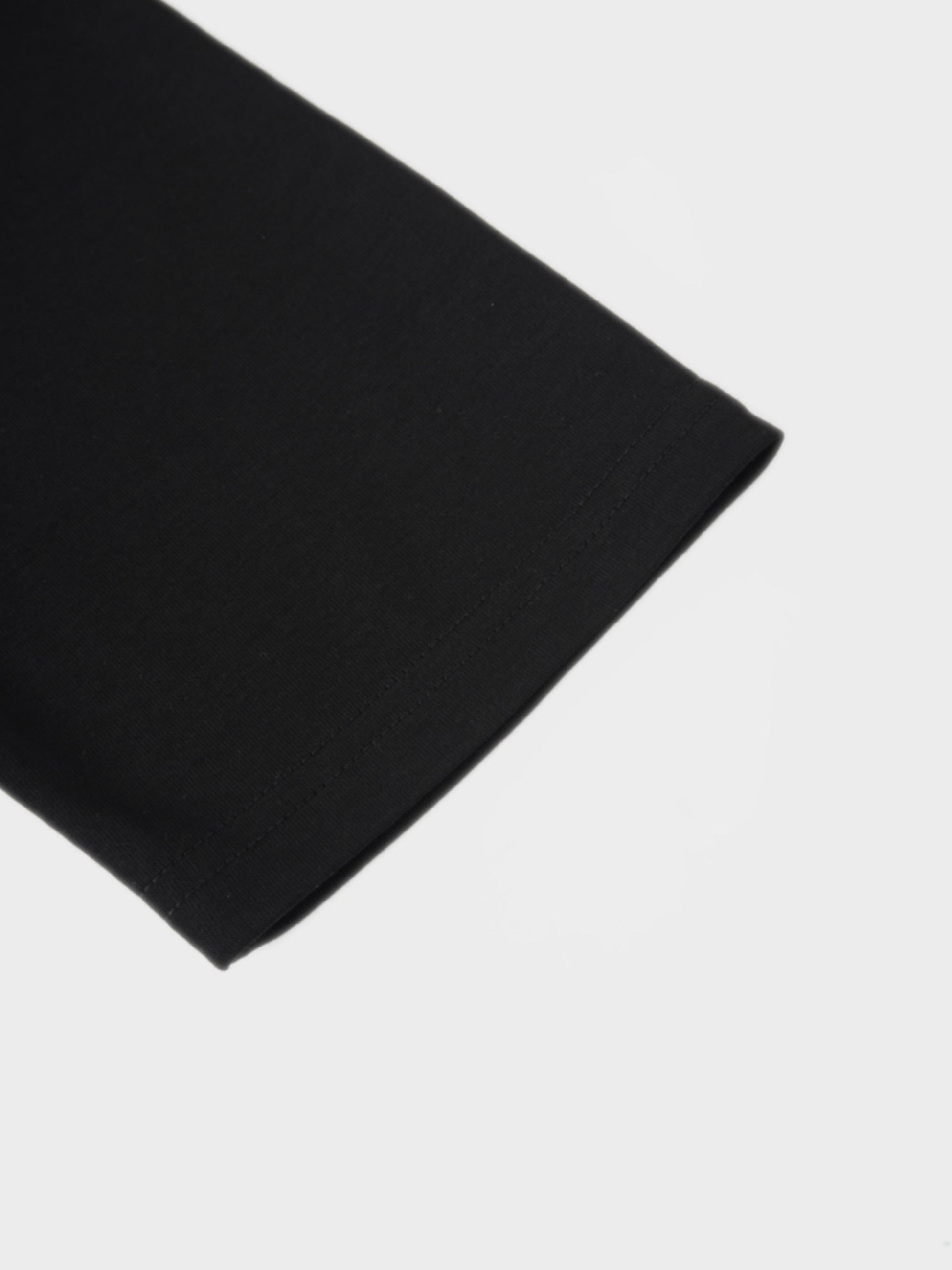 Black Side Tie T-Shirt Dress Casual Relaxed Fit New Arrival SS26-4
