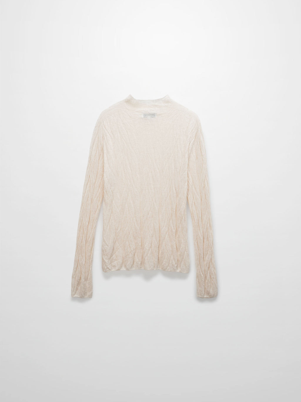 Blush Leaf Design Turtleneck Soft Stylish Casual Dressy Top-2