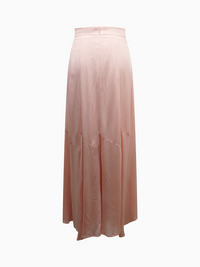 Trumpet Flare Skirt Summer Blush Lightweight Stylish Women's Skirt-1