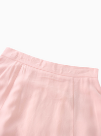 Trumpet Flare Skirt Summer Blush Lightweight Stylish Women's Skirt-2