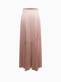 Trumpet Flare Skirt Summer Blush Lightweight Stylish Women's Skirt-0