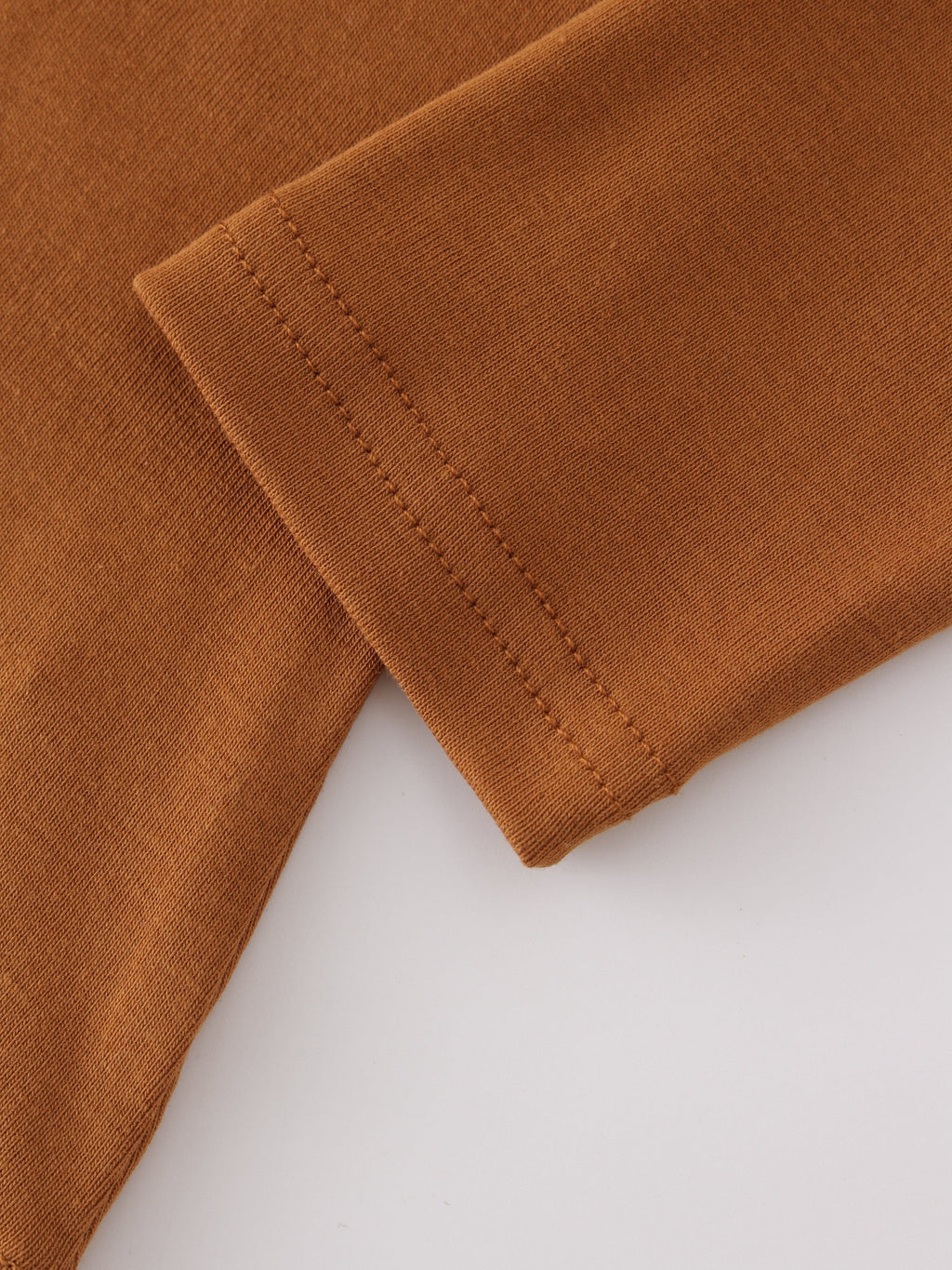 Classic Tee Long Sleeve Brown Soft Comfortable Casual Shirt-4