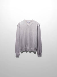 Gray sweater on a light gray background