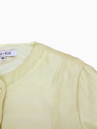 High V Neck Blouse Mint Stylish Breathable Top for Work and Weekend-4