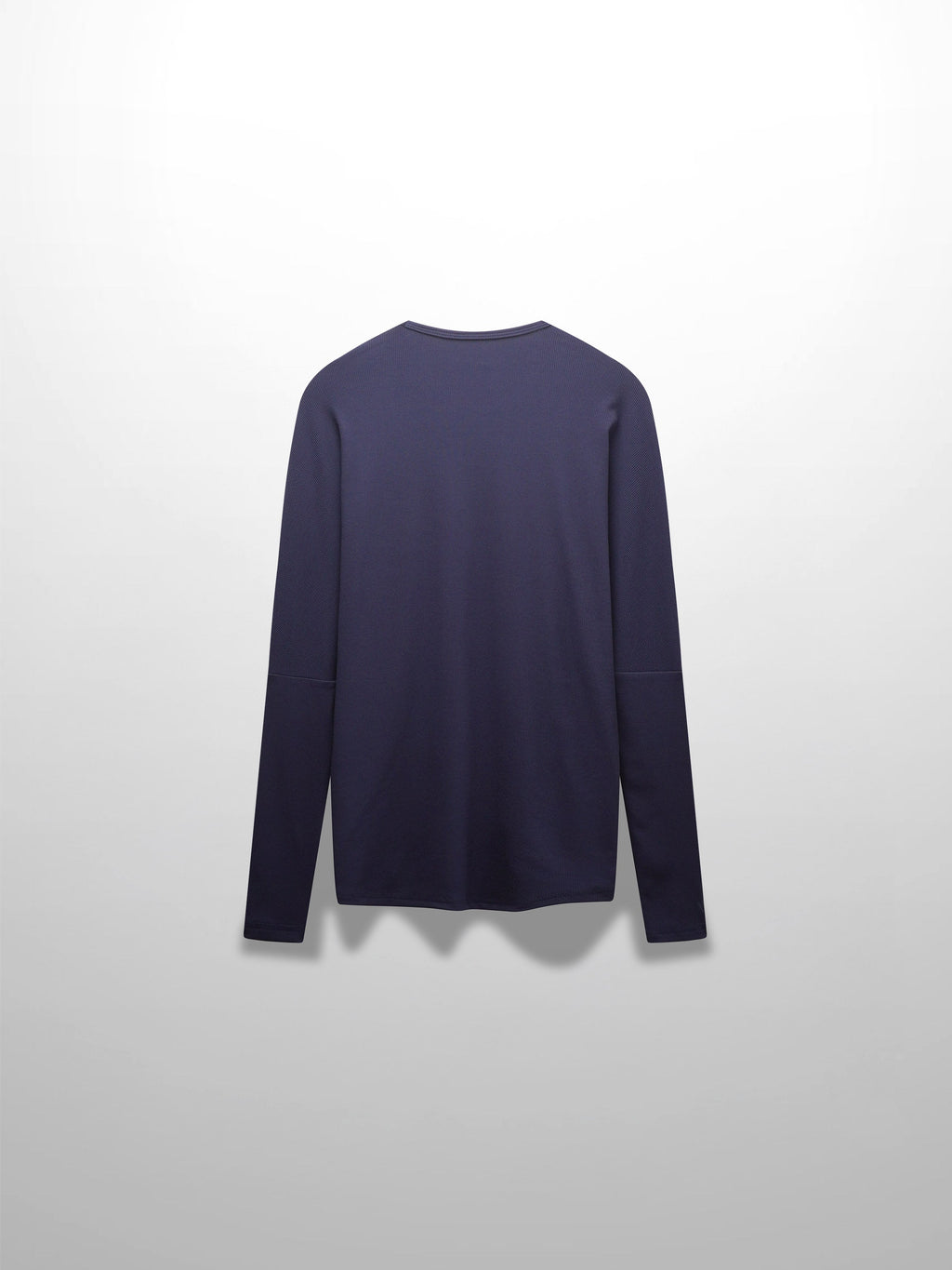 Crew Ribbed Dolman Tee Navy Comfortable Flattering Casual Top-3