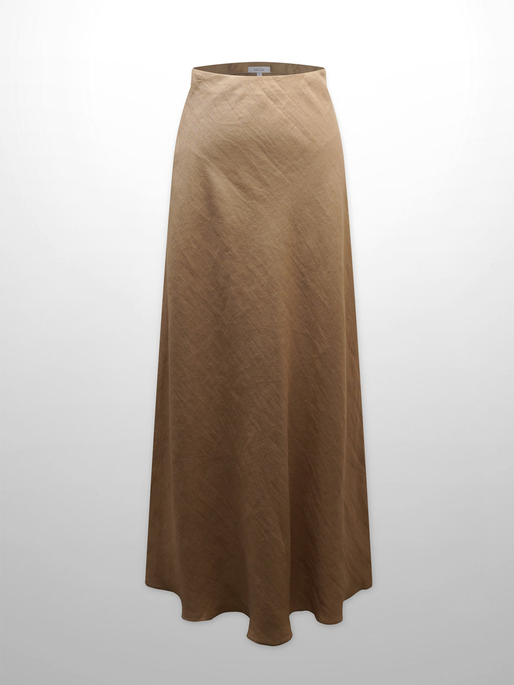Brown skirt on a white background