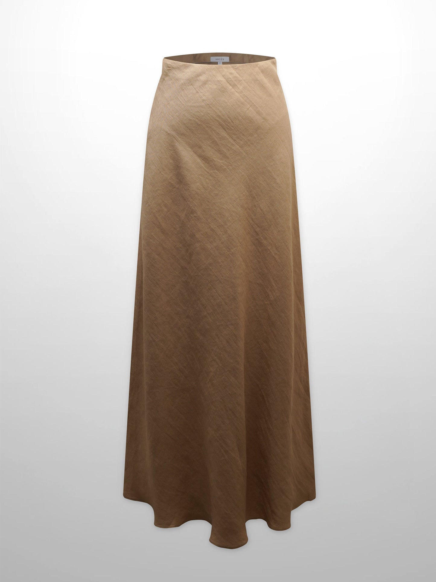 Brown skirt on a white background